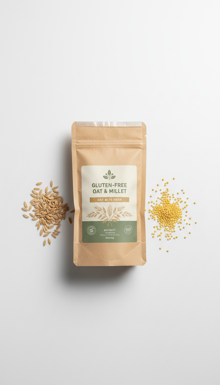 Gluten-Free Oat and Millet Flour